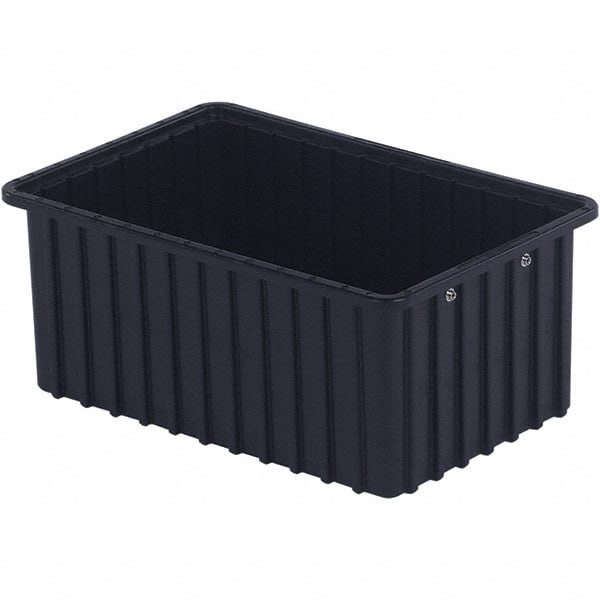 LEWISBins+ - 10-7/8" Wide x 8" High, Black Bin Divider Box - Use with DV1080 Short, DV1680 Long - Exact Tooling