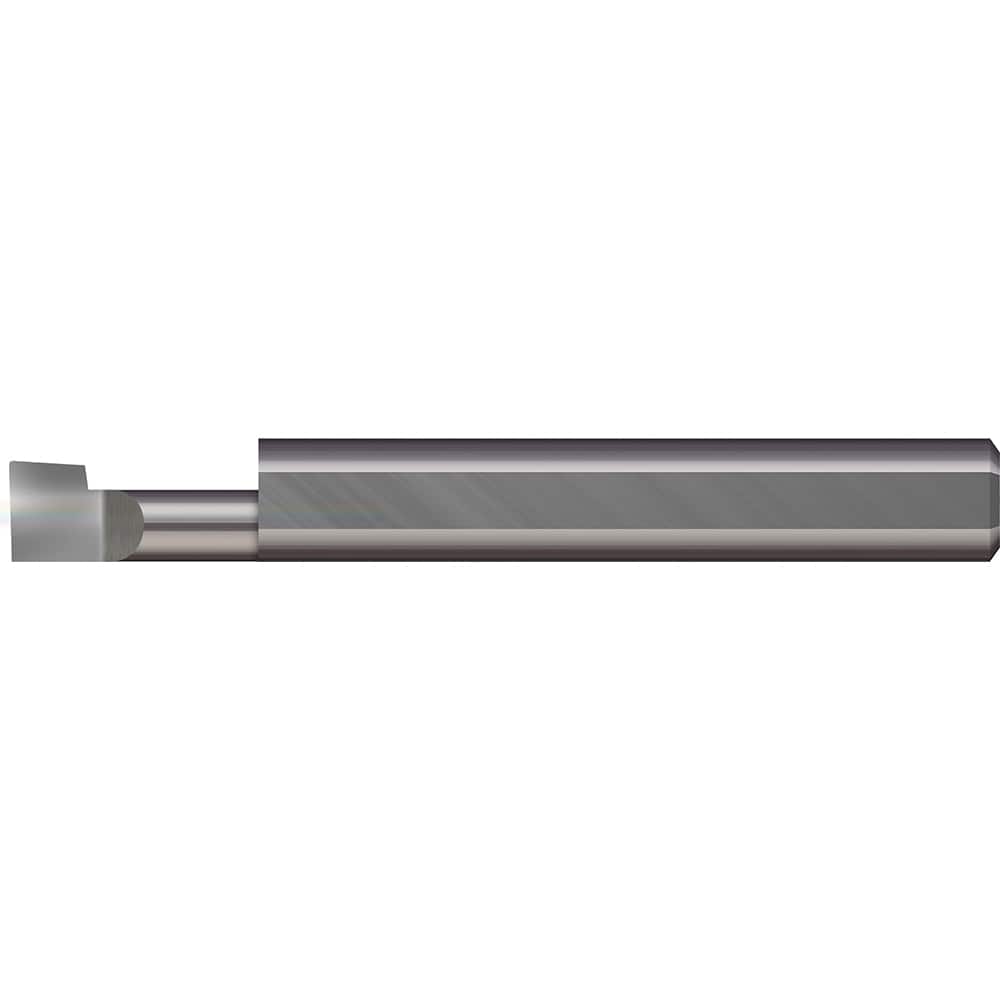 Micro 100 - Boring Bars; Minimum Bore Diameter (Decimal Inch): 0.0800 ; Maximum Bore Depth (Decimal Inch): 0.4000 ; Material: Solid Carbide ; Boring Bar Type: Boring ; Shank Diameter (Decimal Inch): 0.1250 ; Shank Diameter (Inch): 1/8 - Exact Tooling