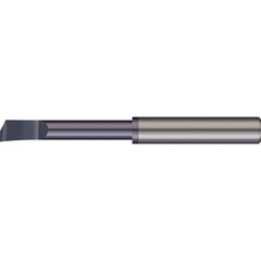 Micro 100 - Boring Bars; Minimum Bore Diameter (Decimal Inch): 0.2275 ; Maximum Bore Depth (Decimal Inch): 1.7500 ; Maximum Bore Depth (Inch): 1-3/4 ; Material: Solid Carbide ; Boring Bar Type: Boring ; Shank Diameter (Decimal Inch): 0.2500 - Exact Tooling