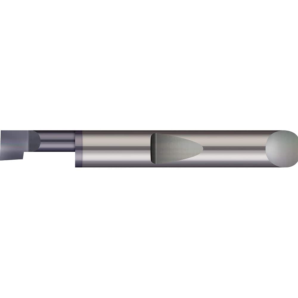 Micro 100 - Boring Bars; Minimum Bore Diameter (Decimal Inch): 0.0500 ; Maximum Bore Depth (Decimal Inch): 0.3000 ; Material: Solid Carbide ; Boring Bar Type: Boring ; Shank Diameter (Decimal Inch): 0.1875 ; Shank Diameter (Inch): 3/16 - Exact Tooling
