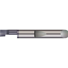 Micro 100 - Boring Bars; Minimum Bore Diameter (Decimal Inch): 0.1200 ; Maximum Bore Depth (Decimal Inch): 0.2500 ; Maximum Bore Depth (Inch): 1/4 ; Material: Solid Carbide ; Boring Bar Type: Boring ; Shank Diameter (Decimal Inch): 0.1875 - Exact Tooling