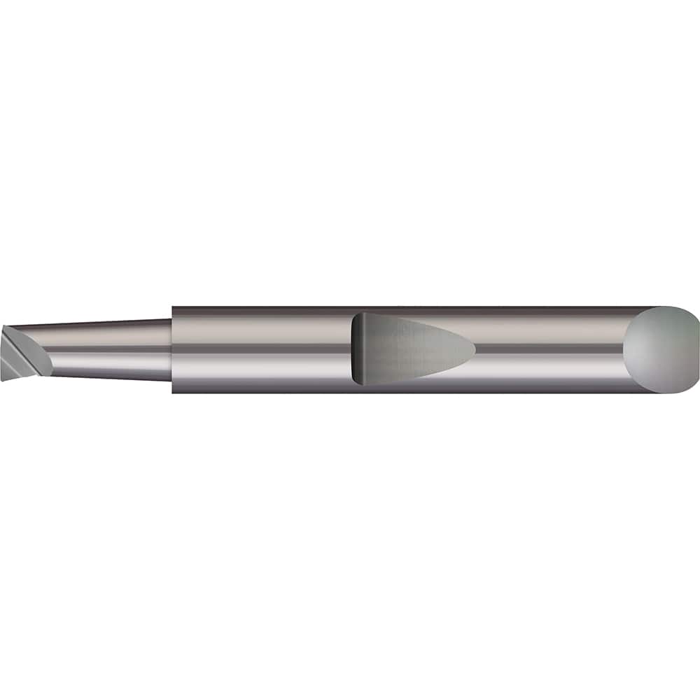 Micro 100 - Boring Bars; Minimum Bore Diameter (Decimal Inch): 0.2000 ; Maximum Bore Depth (Decimal Inch): 1.2500 ; Maximum Bore Depth (Inch): 1-1/4 ; Material: Solid Carbide ; Boring Bar Type: Boring ; Shank Diameter (Decimal Inch): 0.2500 - Exact Tooling