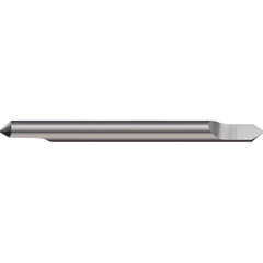 Micro 100 - 8mm Diam 63mm OAL Tipped Off Engraving Cutters - Exact Tooling