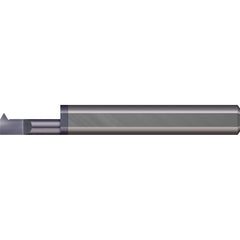 Micro 100 - Single Point Threading Tools; Thread Type: Internal ; Material: Solid Carbide ; Profile Angle: 60 ; Threading Diameter (Decimal Inch): 0.4900 ; Cutting Depth (Decimal Inch): 1.5000 ; Maximum Threads Per Inch: 24 - Exact Tooling