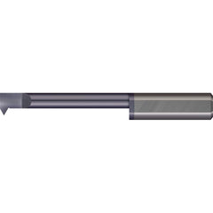 Micro 100 - Single Point Threading Tools; Thread Type: Internal ; Material: Solid Carbide ; Profile Angle: 60 ; Threading Diameter (mm): 7.40 ; Cutting Depth (Decimal Inch): 0.7874 ; Cutting Depth (mm): 20.00 - Exact Tooling
