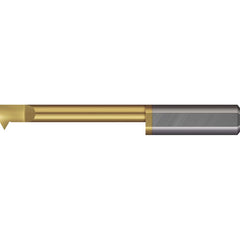 Micro 100 - Single Point Threading Tools; Thread Type: Internal ; Material: Solid Carbide ; Profile Angle: 60 ; Threading Diameter (mm): 7.40 ; Cutting Depth (Decimal Inch): 0.7874 ; Cutting Depth (mm): 20.00 - Exact Tooling