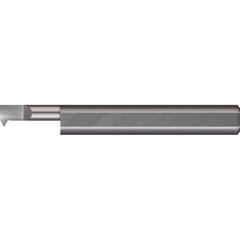 Micro 100 - Single Point Threading Tools; Thread Type: Internal ; Material: Solid Carbide ; Profile Angle: 60 ; Threading Diameter (Decimal Inch): 0.0400 ; Cutting Depth (Decimal Inch): 0.1000 ; Maximum Threads Per Inch: 80 - Exact Tooling