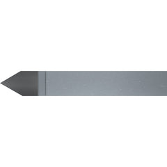 Micro 100 - Single Point Threading Tools; Thread Type: External ; Material: Brazed Solid Carbide ; Profile Angle: 60 ; Shank Diameter (Inch): 5/16 ; Finish/Coating: Uncoated ; Through Coolant: NonThrough Coolant - Exact Tooling