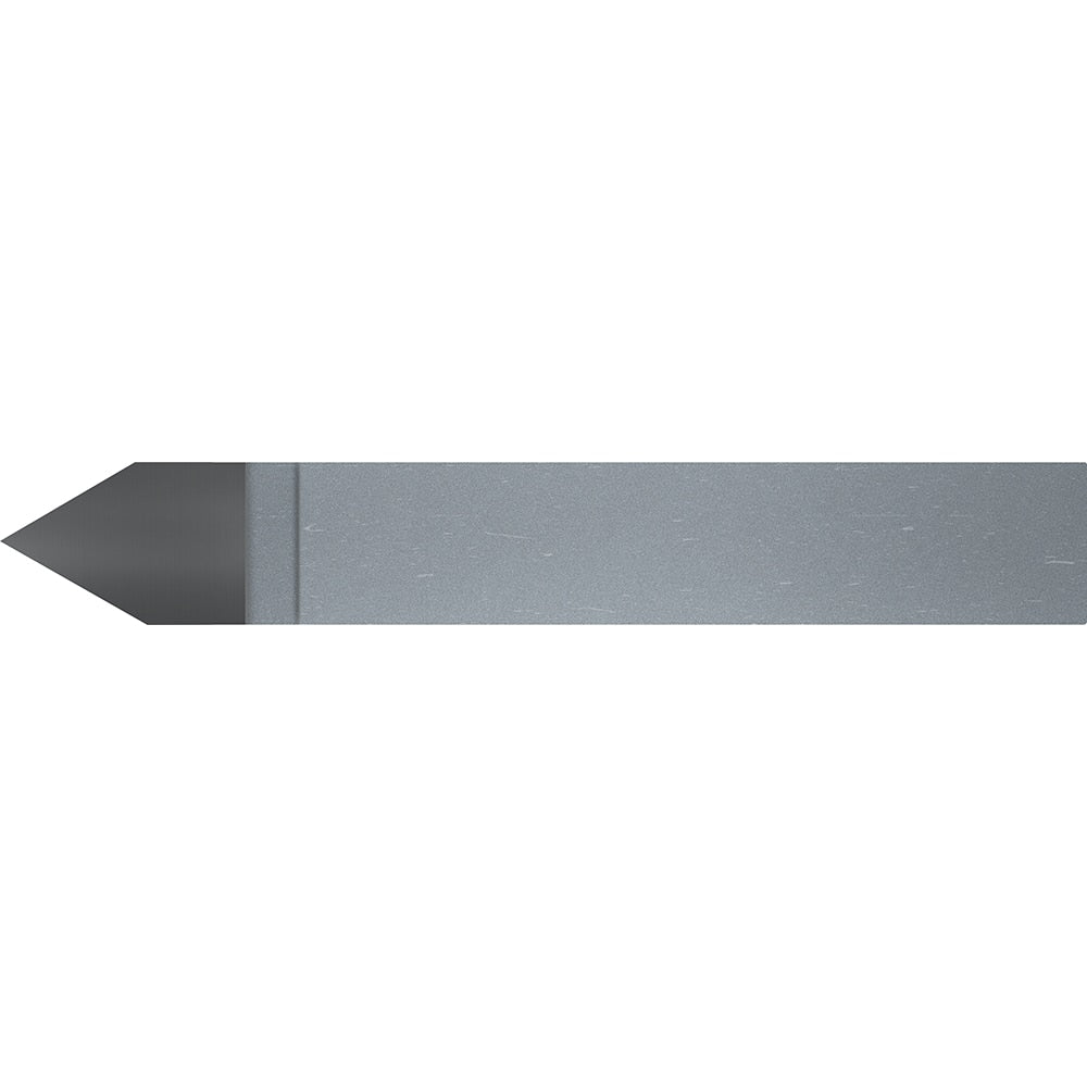 Micro 100 - Single Point Threading Tools; Thread Type: External ; Material: Brazed Solid Carbide ; Profile Angle: 60 ; Shank Diameter (Inch): 3/8 ; Finish/Coating: Uncoated ; Through Coolant: NonThrough Coolant - Exact Tooling