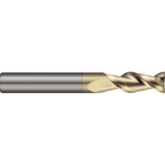 Micro 100 - Square End Mills; Mill Diameter (mm): 16.00 ; Mill Diameter (Decimal Inch): 0.6299 ; Length of Cut (mm): 35.0000 ; Length of Cut (Decimal Inch): 1.3780 ; Material: Solid Carbide ; Finish/Coating: ZrN - Exact Tooling