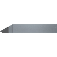 Micro 100 - Single Point Threading Tools; Thread Type: External ; Material: Brazed Solid Carbide ; Profile Angle: 60 ; Shank Diameter (Inch): 3/8 ; Finish/Coating: Uncoated ; Through Coolant: NonThrough Coolant - Exact Tooling