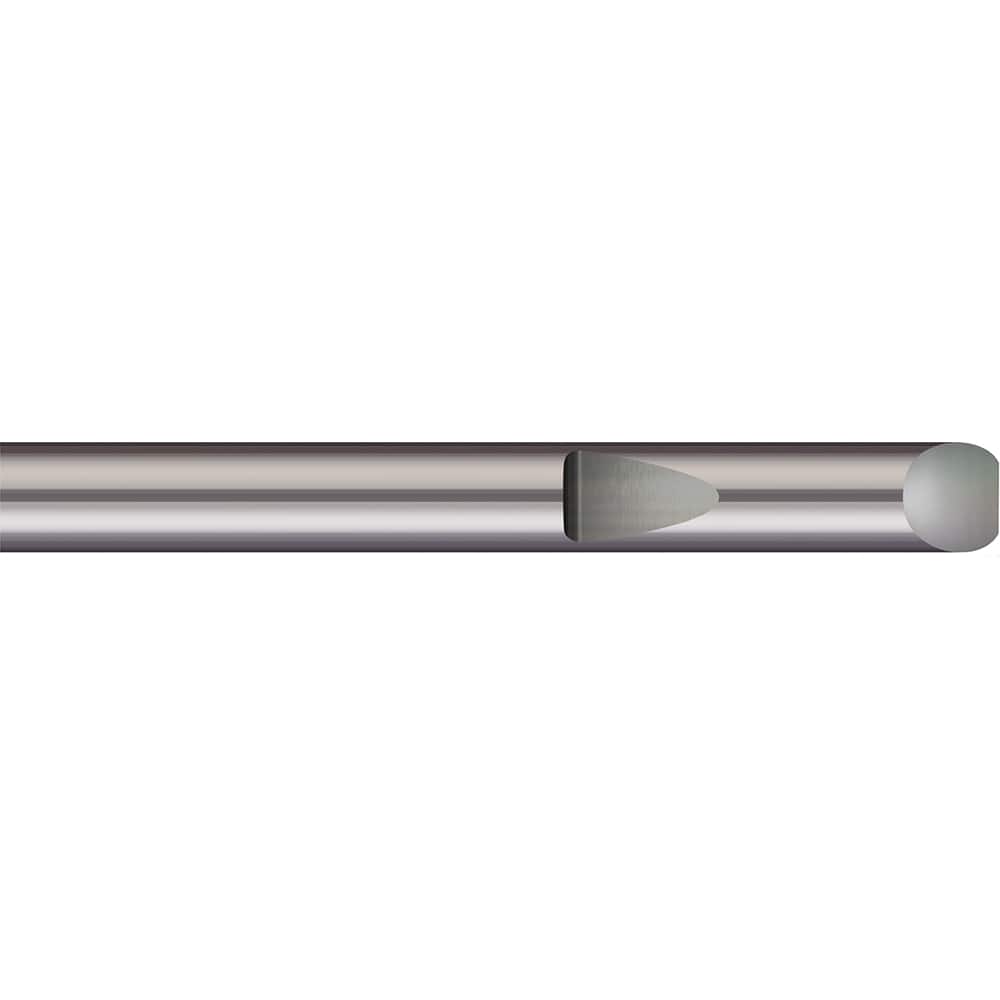 Micro 100 - Tool Bit Blanks; Material: Solid Carbide ; End Shape: Round ; Width/Diameter (Inch): 5/16 ; Overall Length (Inch): 3 - Exact Tooling
