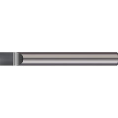 Micro 100 - Tool Bit Blanks; Material: Brazed Solid Carbide ; End Shape: Square ; Width/Diameter (Inch): 5/8 ; Overall Length (Inch): 6 - Exact Tooling