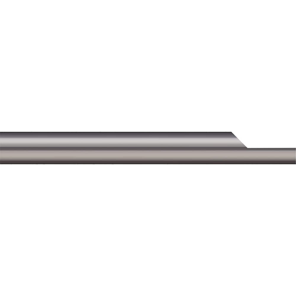 Micro 100 - Tool Bit Blanks; Material: Solid Carbide ; End Shape: Split End ; Width/Diameter (mm): 10.00 ; Overall Length (mm): 72.0000 - Exact Tooling