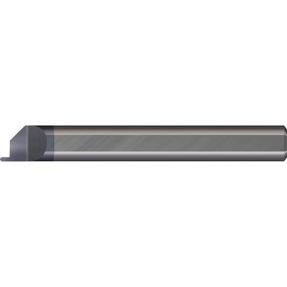 Micro 100 - Grooving Tools; Grooving Tool Type: Face ; Material: Solid Carbide ; Shank Diameter (Decimal Inch): 0.3750 ; Shank Diameter (Inch): 3/8 ; Groove Width (Decimal Inch): 0.0930 ; Projection (Decimal Inch): 0.1000 - Exact Tooling