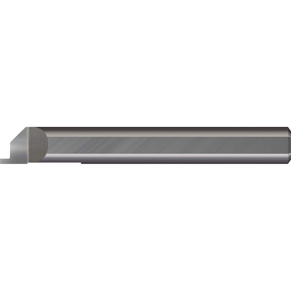 Micro 100 - Grooving Tools; Grooving Tool Type: Face ; Material: Solid Carbide ; Shank Diameter (Decimal Inch): 0.2500 ; Shank Diameter (Inch): 1/4 ; Groove Width (Decimal Inch): 0.0300 ; Projection (Decimal Inch): 0.0500 - Exact Tooling