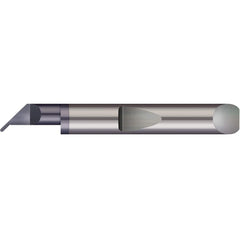 Micro 100 - Grooving Tools; Grooving Tool Type: Undercut ; Material: Solid Carbide ; Shank Diameter (Decimal Inch): 0.5000 ; Shank Diameter (Inch): 1/2 ; Groove Width (Decimal Inch): 0.0620 ; Projection (Decimal Inch): 0.1250 - Exact Tooling