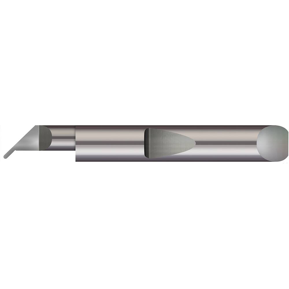 Micro 100 - Grooving Tools; Grooving Tool Type: Undercut ; Material: Solid Carbide ; Shank Diameter (Decimal Inch): 0.3750 ; Shank Diameter (Inch): 3/8 ; Groove Width (Decimal Inch): 0.0620 ; Projection (Decimal Inch): 0.0950 - Exact Tooling