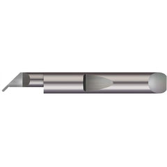 Micro 100 - Grooving Tools; Grooving Tool Type: Undercut ; Material: Solid Carbide ; Shank Diameter (Decimal Inch): 0.3125 ; Shank Diameter (Inch): 5/16 ; Groove Width (Decimal Inch): 0.0620 ; Projection (Decimal Inch): 0.0830 - Exact Tooling