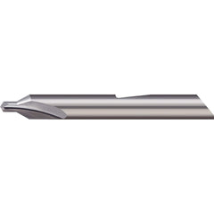 Micro 100 - #2 60° 3/16" Body Diam Solid Carbide Combo Drill & Countersink - Exact Tooling