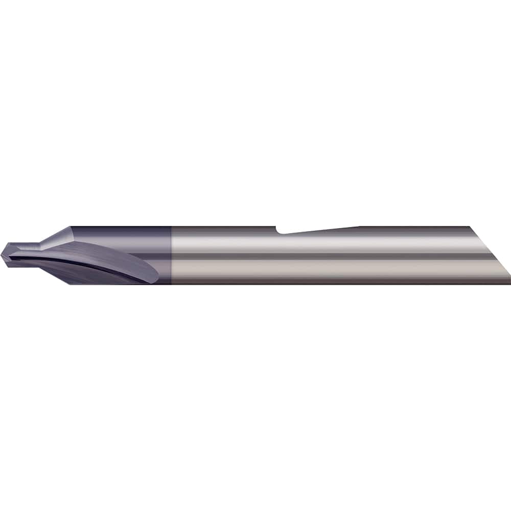 Micro 100 - #00 60° 3/16" Body Diam Solid Carbide Combo Drill & Countersink - Exact Tooling