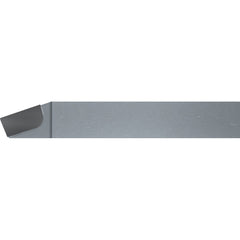 Micro 100 - Single-Point Tool Bits; Tip Material: Carbide ; Tool Bit Style: BL ; Tool Bit Type: Forming ; Cutting Direction: Left Hand ; Shank Width/Diameter (Decimal Inch): 0.3750 ; Shank Width/Diameter (Inch): 3/8 - Exact Tooling