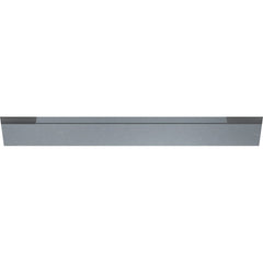 Micro 100 - Cut-Off Blades; Blade Style: V-Groove ; Width (Decimal Inch): 0.0780 ; Width (Inch): 5/64 ; Height (Inch): 1/2 ; Material: Brazed Solid Carbide ; Finish/Coating: Uncoated - Exact Tooling