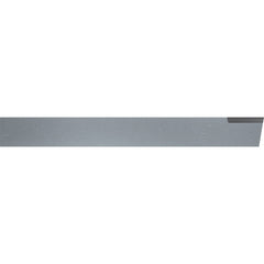 Micro 100 - Cut-Off Blades; Blade Style: CL ; Width (Decimal Inch): 0.0938 ; Height (Inch): 1 ; Material: Brazed Solid Carbide ; Finish/Coating: Uncoated ; Overall Length (Decimal Inch): 6.00000 - Exact Tooling