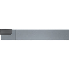 Micro 100 - Single-Point Tool Bits; Tip Material: Carbide ; Tool Bit Style: AL ; Tool Bit Type: Forming ; Cutting Direction: Left Hand ; Shank Width/Diameter (Decimal Inch): 0.4375 ; Shank Width/Diameter (Inch): 7/16 - Exact Tooling