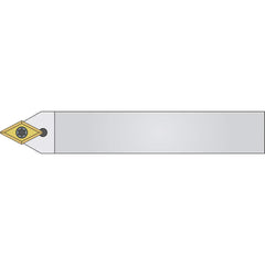 Micro 100 - Indexable Profiling Toolholders; Internal or External: External ; Hand of Holder: Neutral ; Rake: Neutral ; Insert Compatibility: 50-1200 ; Toolholder Style: SDNCN ; Series: DCMT - Exact Tooling