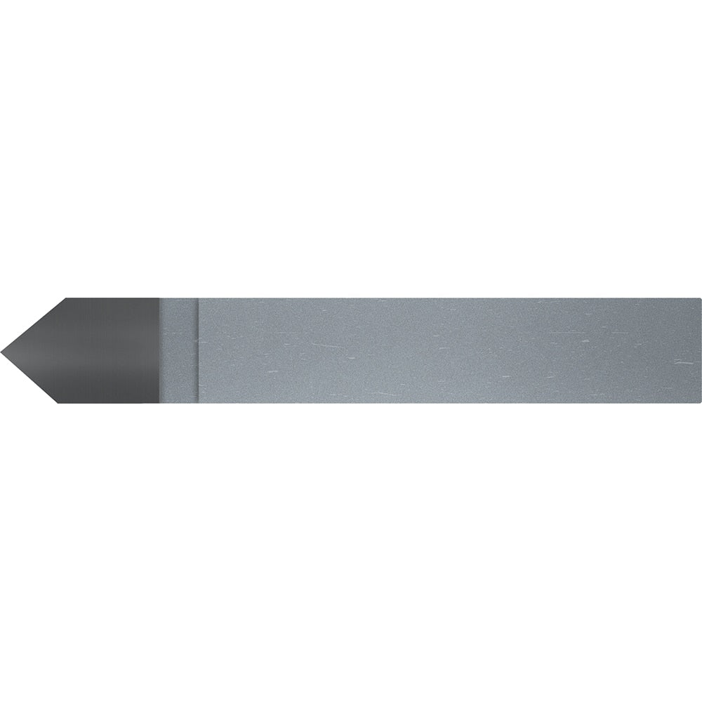 Micro 100 - Single-Point Tool Bits; Tip Material: Carbide ; Tool Bit Style: D ; Tool Bit Type: Forming ; Cutting Direction: Right Hand ; Shank Width/Diameter (Decimal Inch): 0.2500 ; Shank Width/Diameter (Inch): 1/4 - Exact Tooling