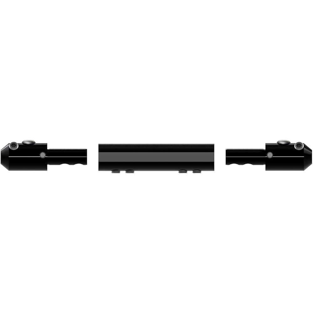 Micro 100 - Boring & Grooving Bar Holders; Inside Diameter (Inch): 7/16 ; Inside Diameter (Decimal Inch): 0.4375 ; Outside Diameter (Decimal Inch): 0.7500 ; Outside Diameter (Inch): 3/4 ; Overall Length (Decimal Inch): 2.50000 ; Overall Length (Inch): 2- - Exact Tooling