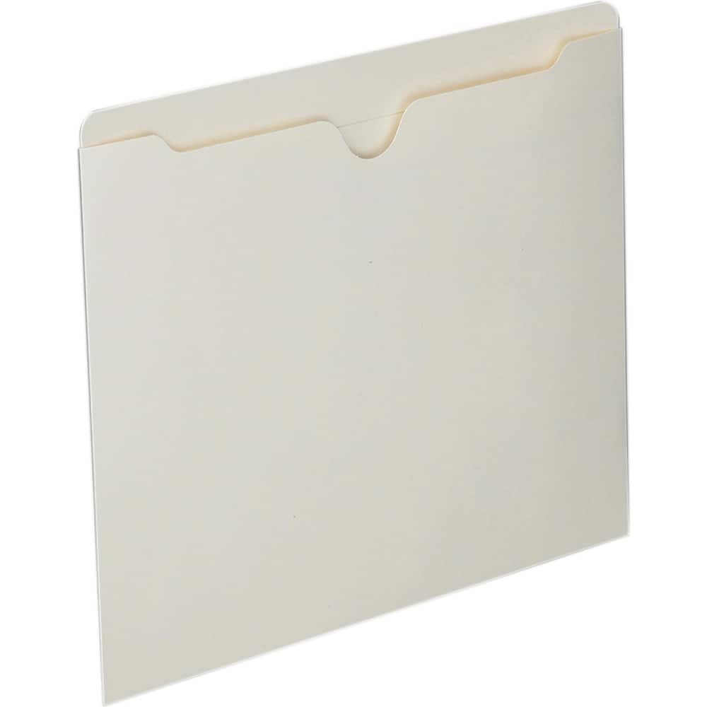 Ability One - File Folders, Expansion Folders & Hanging Files; Folder/File Type: File Jackets ; Color: Manila ; Index Tabs: Yes ; Tab Cut Location: Straight ; File Size: Letter ; Box Quantity: 50 - Exact Tooling