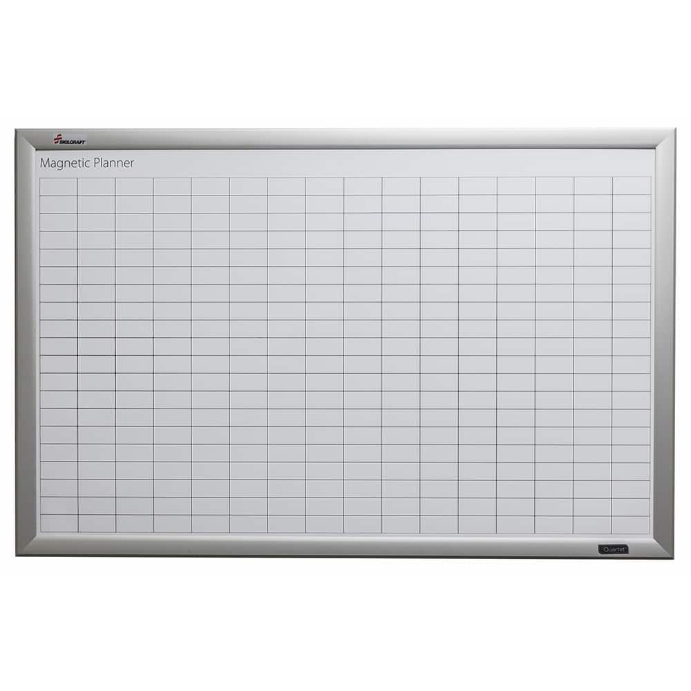 Ability One - Whiteboards & Magnetic Dry Erase Boards; Height (Inch): 36 ; Width (Inch): 24 ; Material: Steel; Fiberboard; Mylar; Foil; Aluminum - Exact Tooling