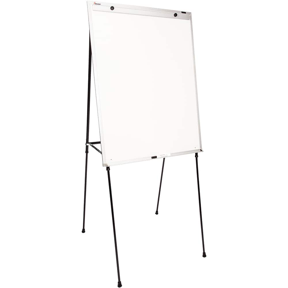 Ability One - Easel Pads & Accessories; For Use With: Flip Charts ; Detailed Product Description: Skilcraft Quartet Four-Leg Steel Presentation Easel, 29 X 40, Black Frame - Exact Tooling
