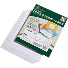 Ability One - Tabs, Indexes & Dividers; Indexes & Divider Type: End Tab Labels ; Number Of tabs: 1 ; Color: White ; Tab Color: White ; Tab Titles: Untabbed ; Bond: Self-Adhesive - Exact Tooling
