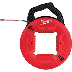 Milwaukee Tool - Fish Tape; Tape Type: Fish Tape ; Material: Polymer ; Overall Length (Feet): 50 ; Tape Width (Inch): 2.17 ; Tape Width (Decimal Inch): 2.17 ; Tape Thickness (Inch): 1/4 - Exact Tooling