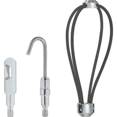 Milwaukee Tool - Line Fishing System Kits & Components; Component Type: Fish Rod Kit ; Includes: Bullet Nose, Hook Tip, Whisk Tip ; Number of Pieces: 3 - Exact Tooling