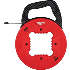 Milwaukee Tool - Fish Tape; Tape Type: Fish Tape ; Material: Polymer ; Overall Length (Feet): 25 ; Tape Width (Inch): 1.3 ; Tape Width (Decimal Inch): 1.3 ; Tape Thickness (Inch): 1/4 - Exact Tooling