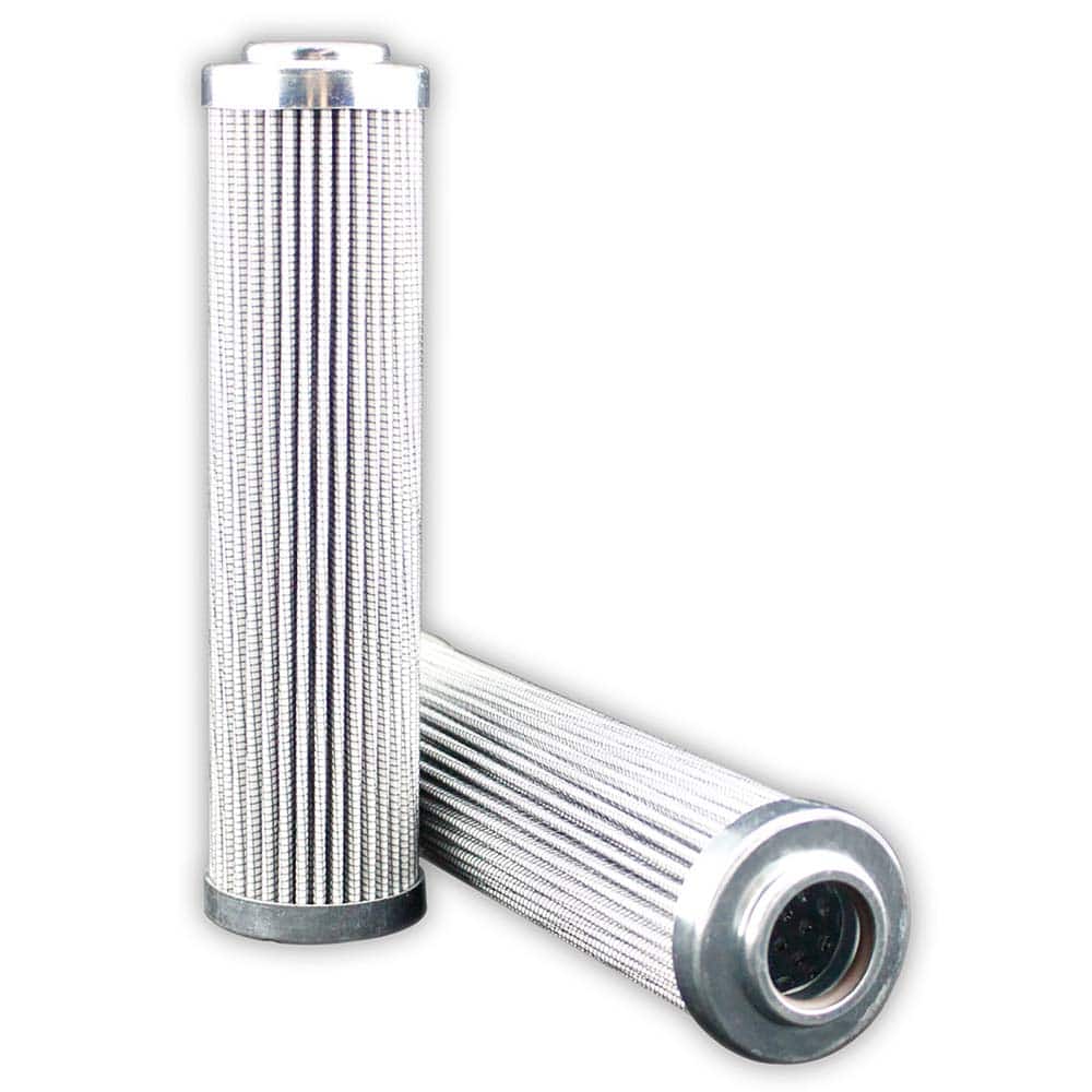 Replacement/Interchange Hydraulic Filter Element: Microglass, 10  µ