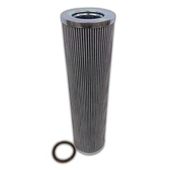 Replacement/Interchange Hydraulic Filter Element: Microglass, 10  µ