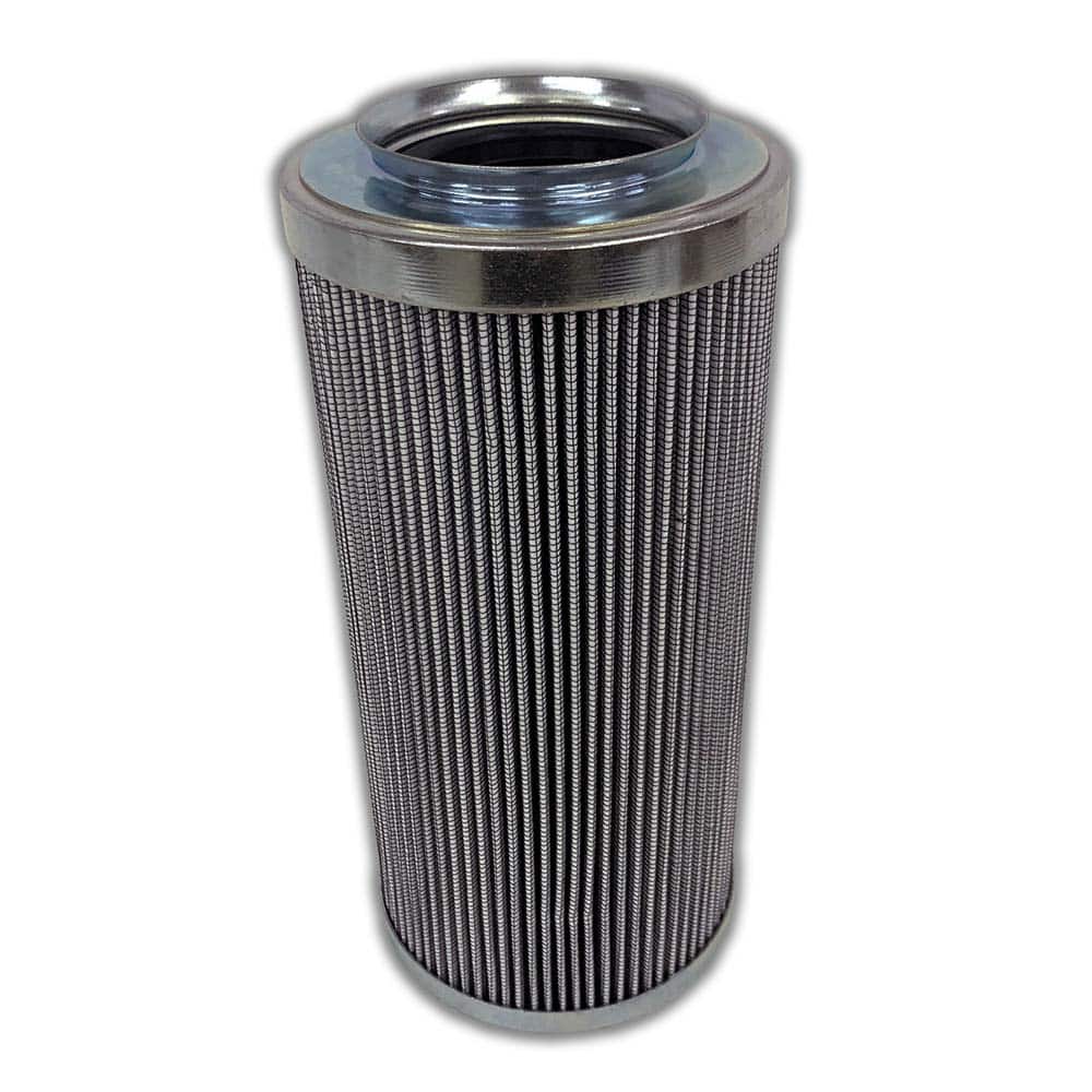Replacement/Interchange Hydraulic Filter Element: Microglass, 10  µ