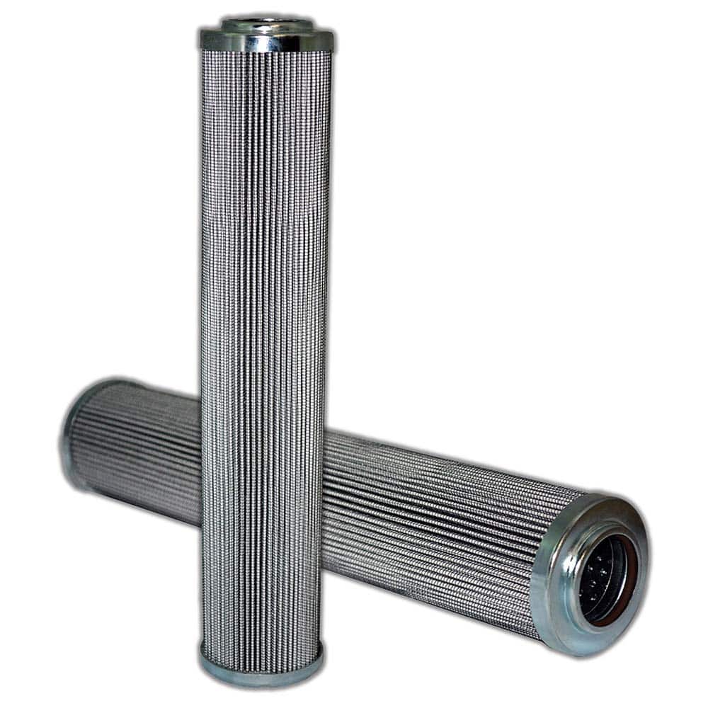 Replacement/Interchange Hydraulic Filter Element: Microglass, 10  µ