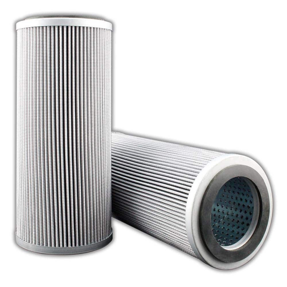 Replacement/Interchange Hydraulic Filter Element: Microglass, 10  µ