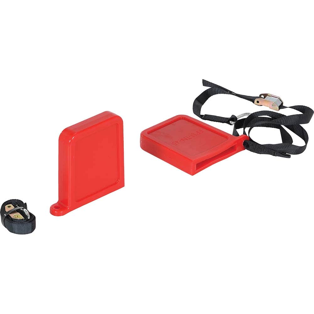 Vestil - Forklift Attachments; Type: Fork Tip Protectors ; Fork Width (Inch): 7-1/4 ; Width (Inch): 7-3/4 ; Overall Height (Inch): 1-1/2 ; Length (Inch): 7-1/4 - Exact Tooling