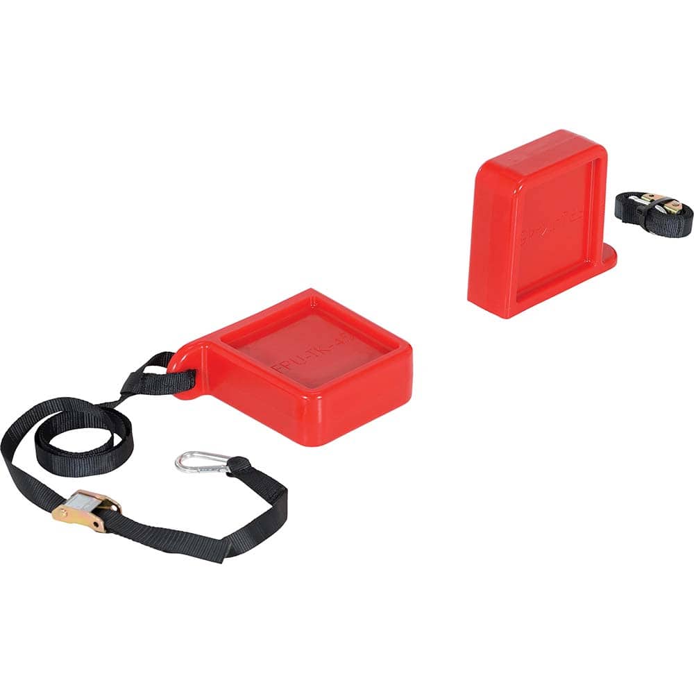 Vestil - Forklift Attachments; Type: Fork Tip Protectors ; Fork Width (Inch): 7-3/16 ; Width (Inch): 8-13/16 ; Overall Height (Inch): 2-3/4 ; Length (Inch): 7-3/16 - Exact Tooling