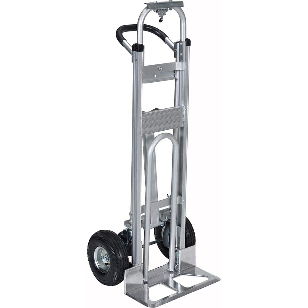 Vestil - Hand Trucks; Type: Hand Truck ; Load Capacity (Lb.): 500.000 ; Handle Type: Continuous ; WheelType: Pneumatic ; Overall Height (Inch): 51-1/2 ; Material: Aluminum - Exact Tooling