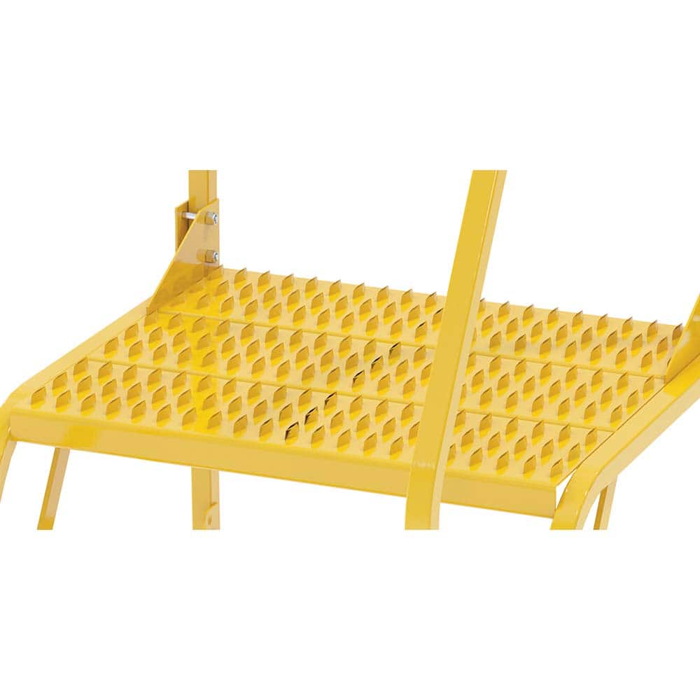 Vestil - Rolling & Wall Mounted Ladders & Platforms; Type: Maintenance Ladder ; Style: Portable Maintenance Ladder ; Number of Steps / Rungs: 2 ; Height (Inch): 50 ; Load Capacity (Lb.): 350.000 ; Base Width (Inch): 29-1/2 - Exact Tooling