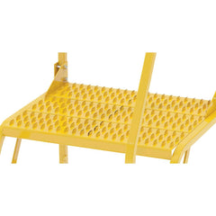 Vestil - Rolling & Wall Mounted Ladders & Platforms; Type: Maintenance Ladder ; Style: Portable Maintenance Ladder ; Number of Steps / Rungs: 2 ; Height (Inch): 50 ; Load Capacity (Lb.): 350.000 ; Base Width (Inch): 29-1/2 - Exact Tooling