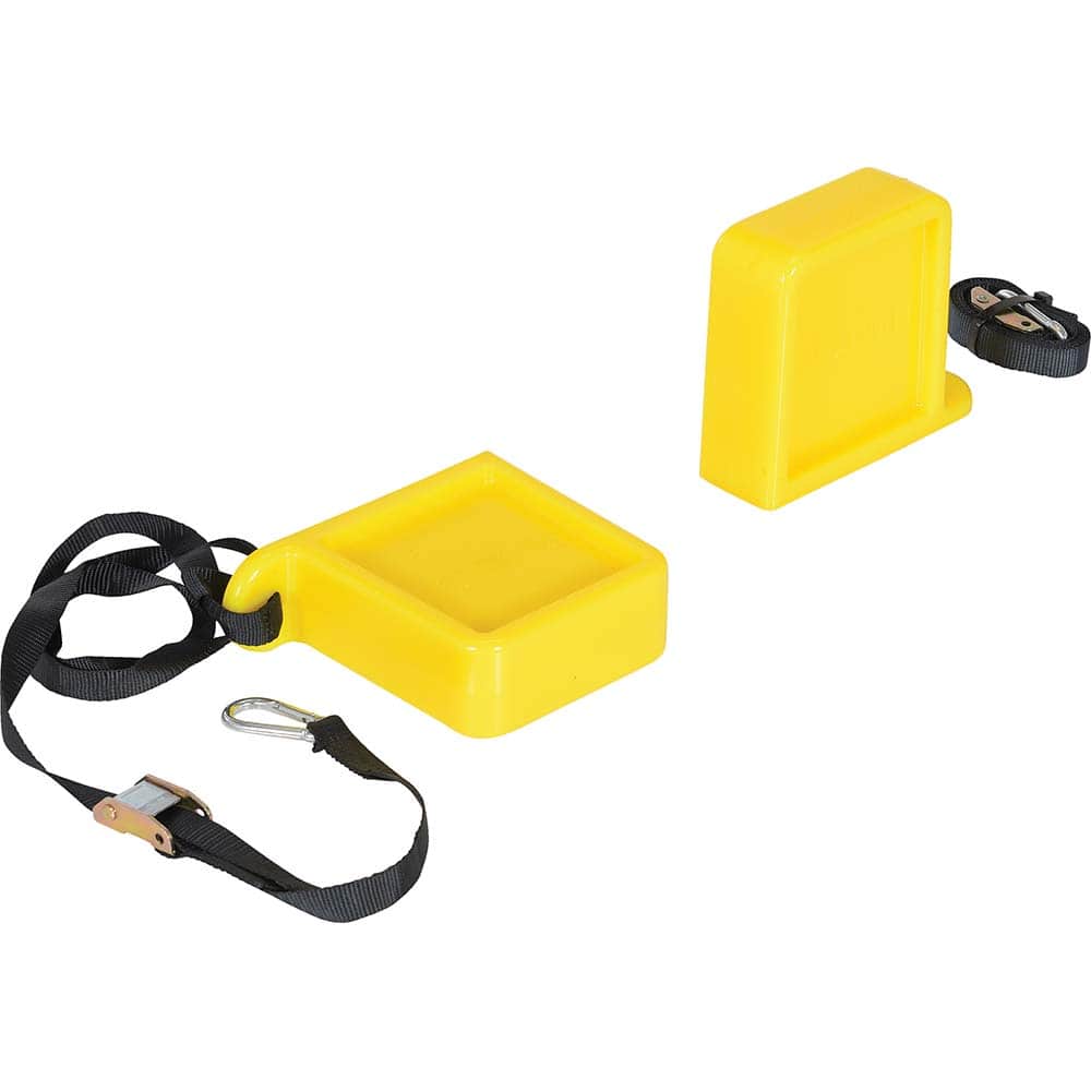 Vestil - Forklift Attachments; Type: Fork Tip Protectors ; Fork Width (Inch): 7-3/16 ; Width (Inch): 8-13/16 ; Overall Height (Inch): 2-3/4 ; Length (Inch): 7-3/16 - Exact Tooling